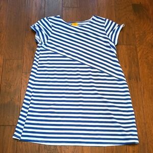 Ruby Rd women's blue and white striped dress size XL